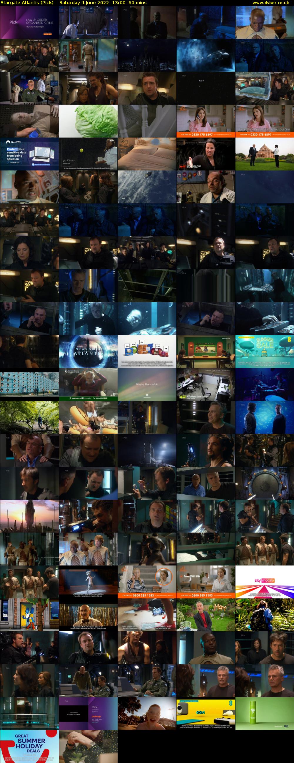 Stargate Atlantis (Pick) Saturday 4 June 2022 13:00 - 14:00