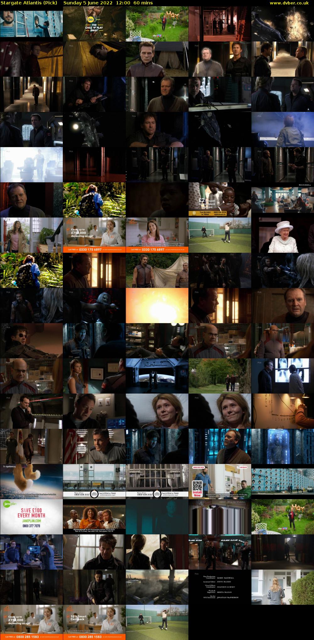 Stargate Atlantis (Pick) Sunday 5 June 2022 12:00 - 13:00