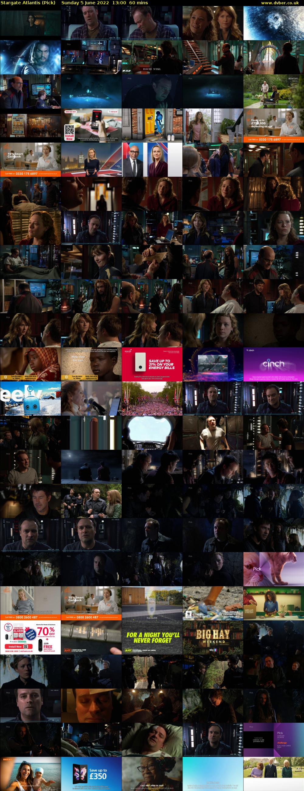 Stargate Atlantis (Pick) Sunday 5 June 2022 13:00 - 14:00