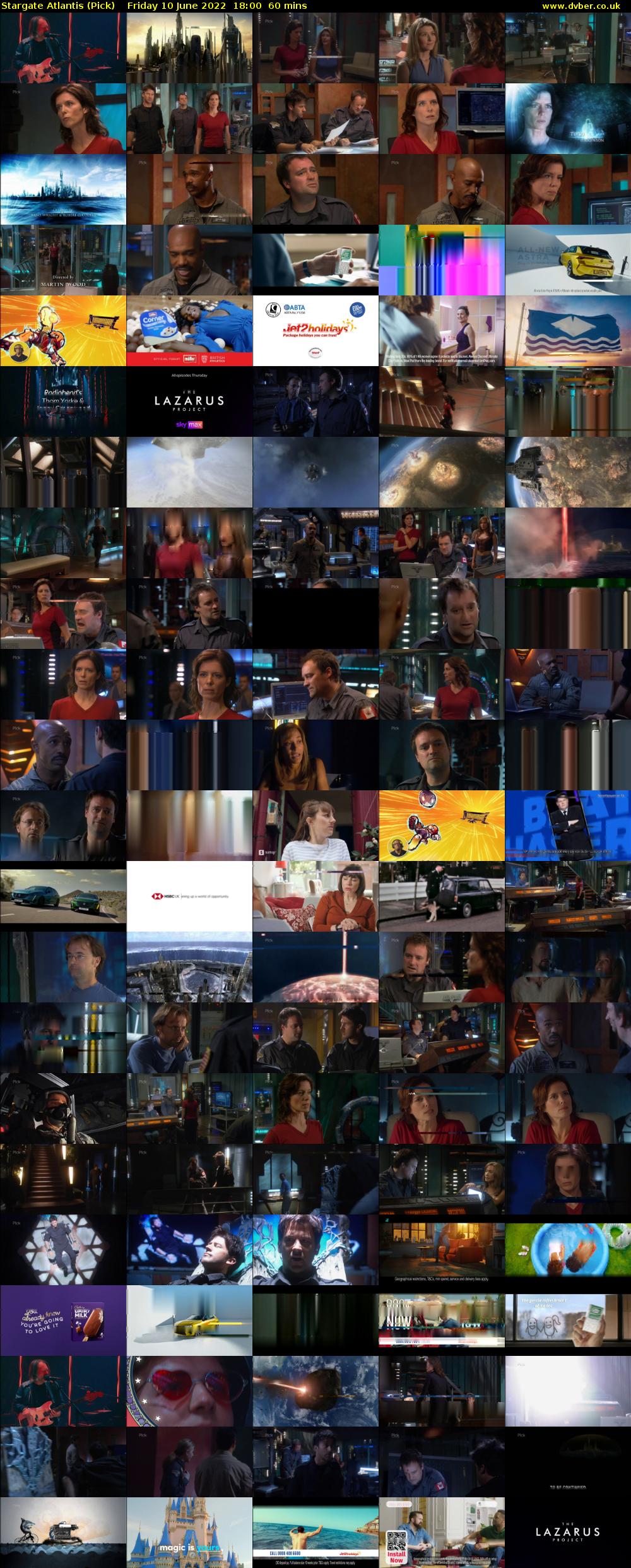 Stargate Atlantis (Pick) Friday 10 June 2022 18:00 - 19:00