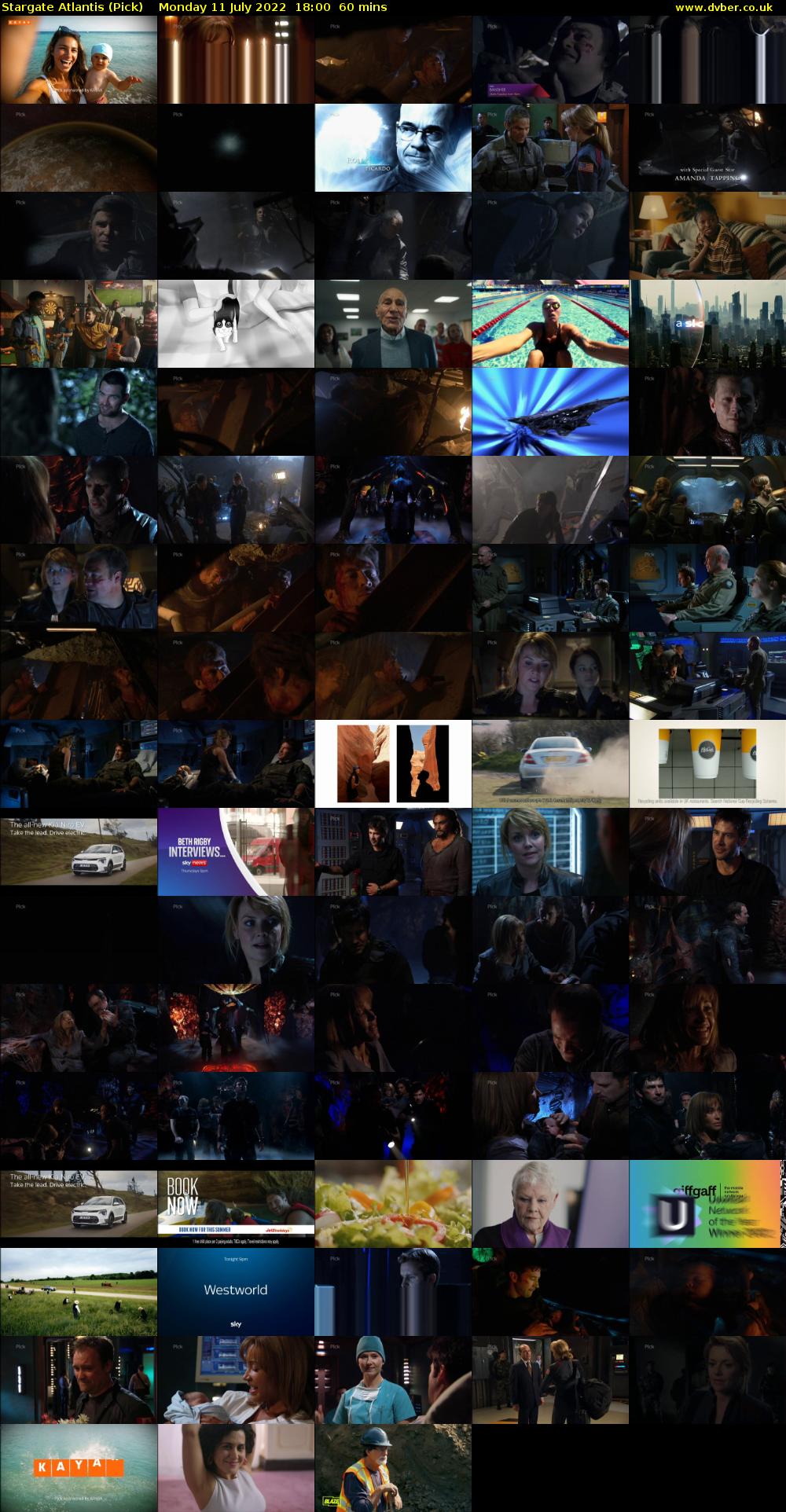 Stargate Atlantis (Pick) Monday 11 July 2022 18:00 - 19:00