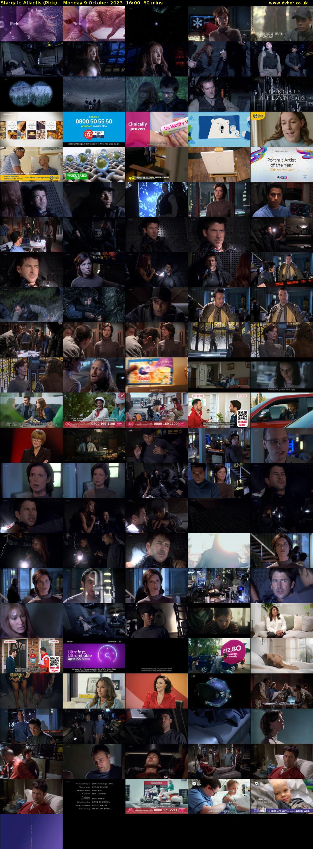 Stargate Atlantis (Pick) Monday 9 October 2023 16:00 - 17:00