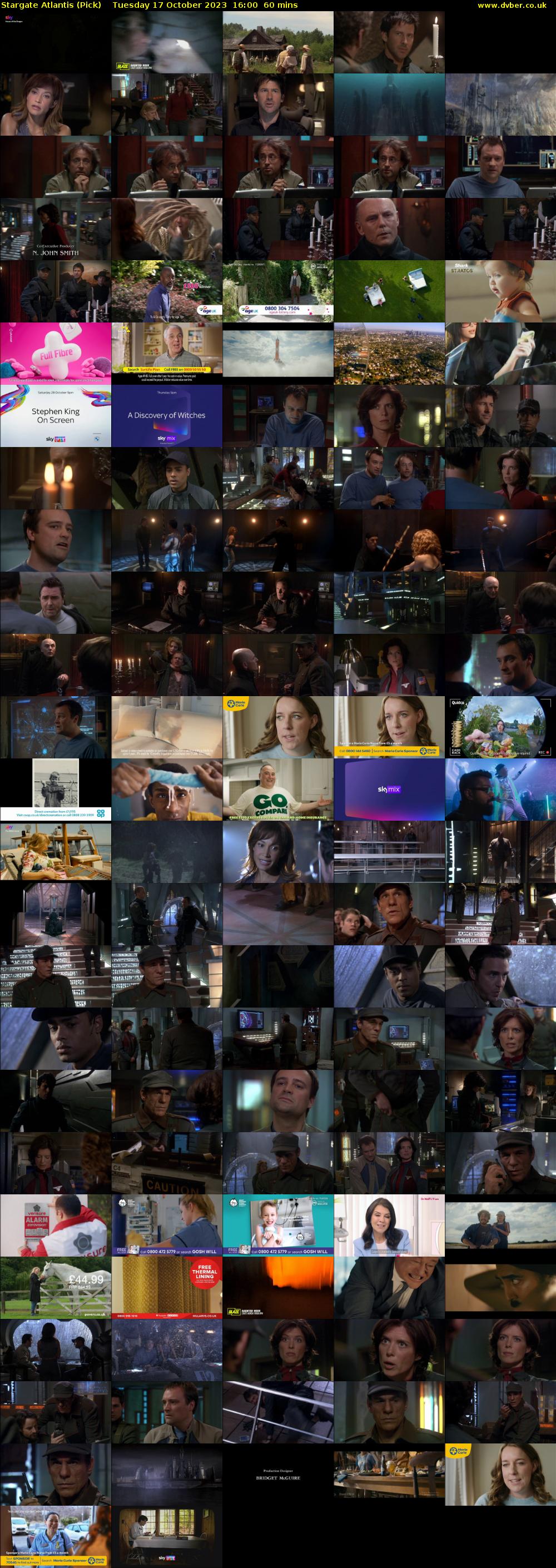 Stargate Atlantis (Pick) Tuesday 17 October 2023 16:00 - 17:00