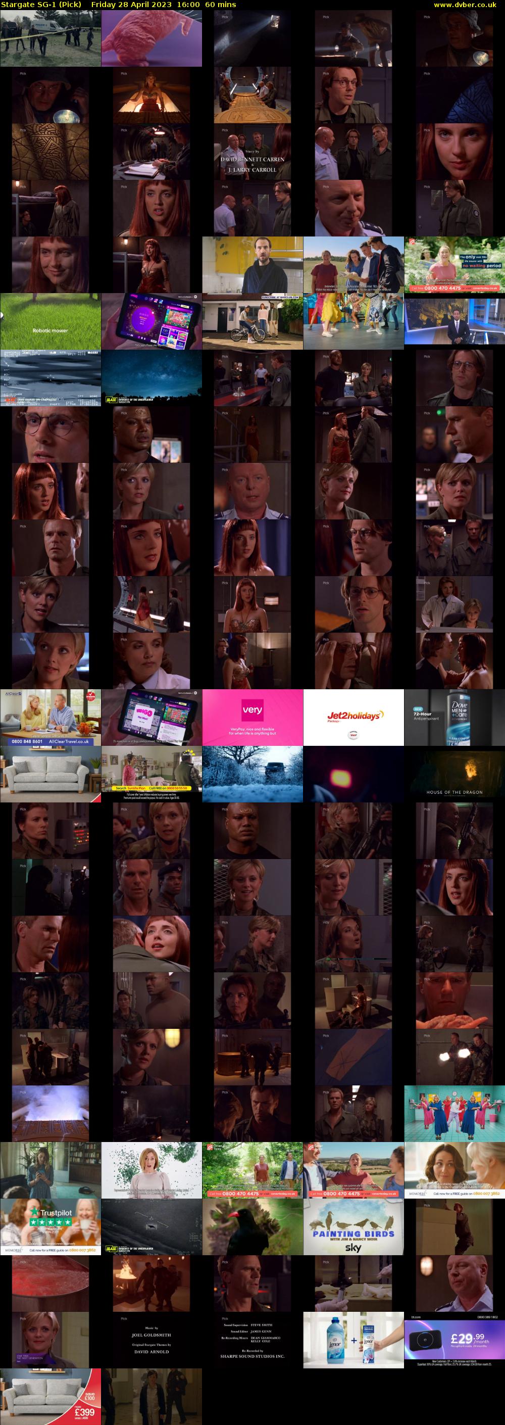 Stargate SG-1 (Pick) Friday 28 April 2023 16:00 - 17:00