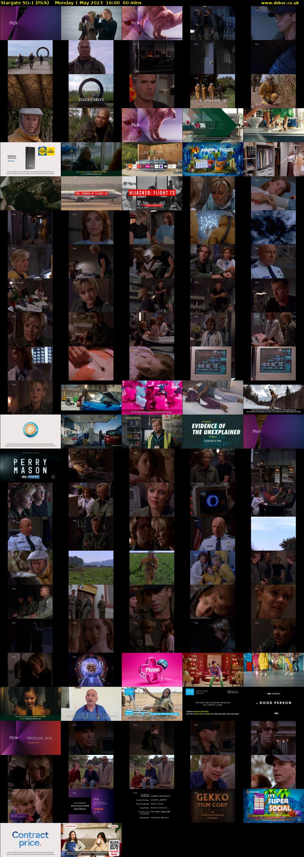 Stargate SG-1 (Pick) Monday 1 May 2023 16:00 - 17:00