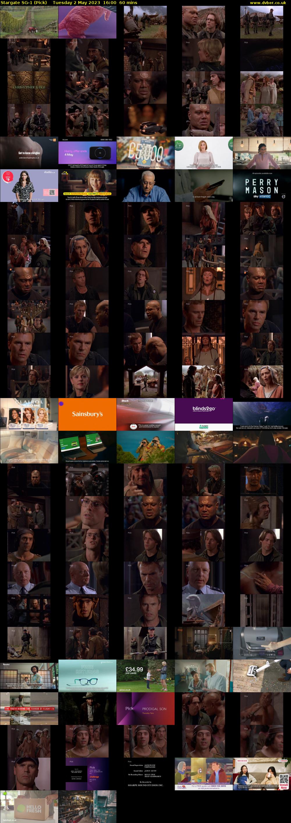 Stargate SG-1 (Pick) Tuesday 2 May 2023 16:00 - 17:00