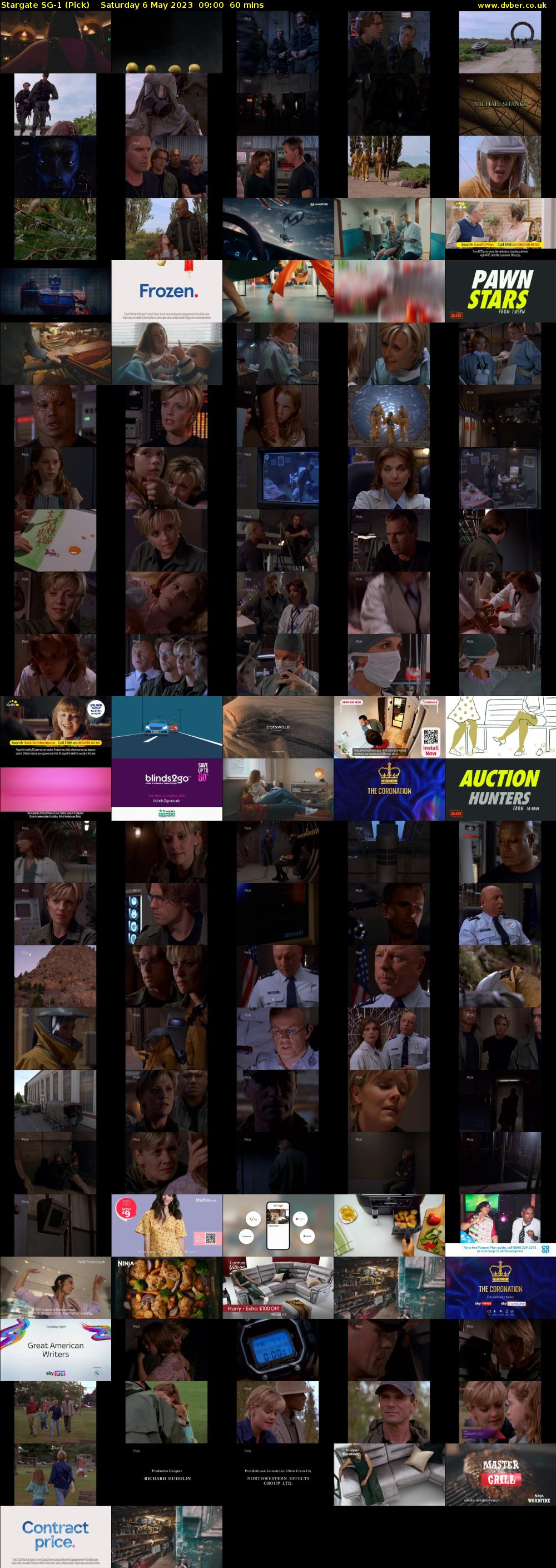 Stargate SG-1 (Pick) Saturday 6 May 2023 09:00 - 10:00