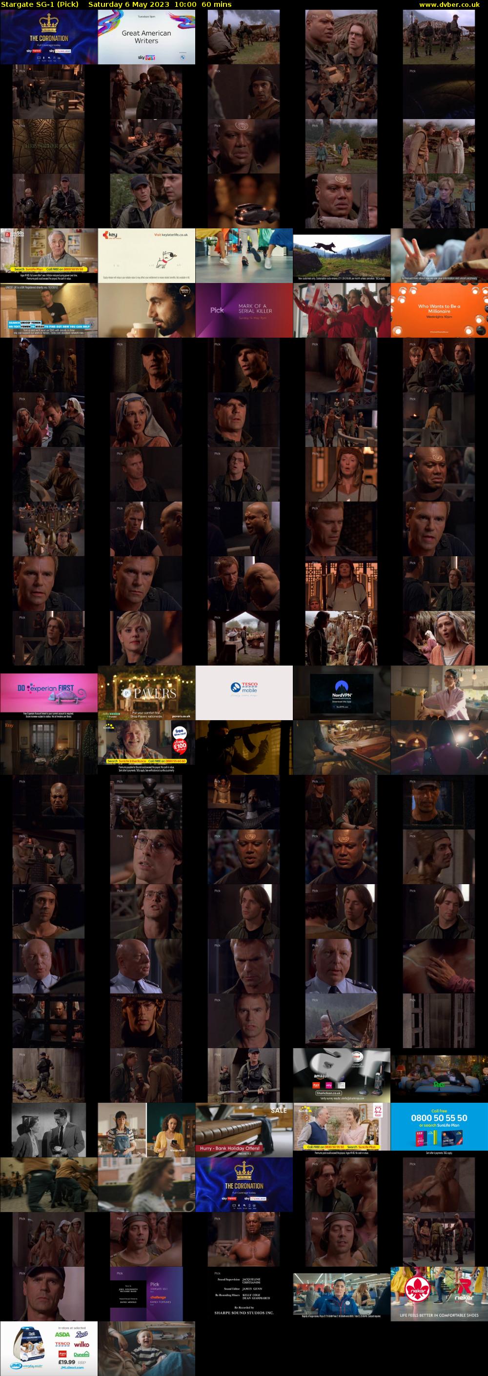 Stargate SG-1 (Pick) Saturday 6 May 2023 10:00 - 11:00