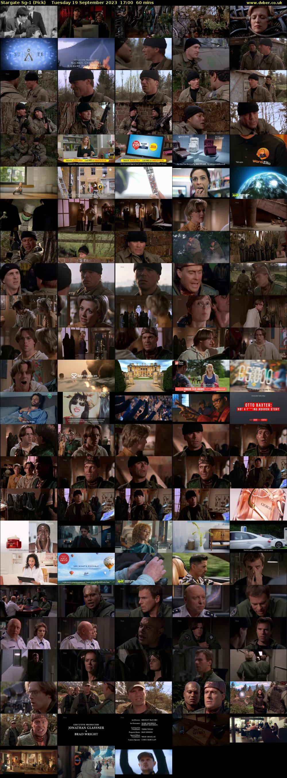Stargate SG-1 (Pick) Tuesday 19 September 2023 17:00 - 18:00