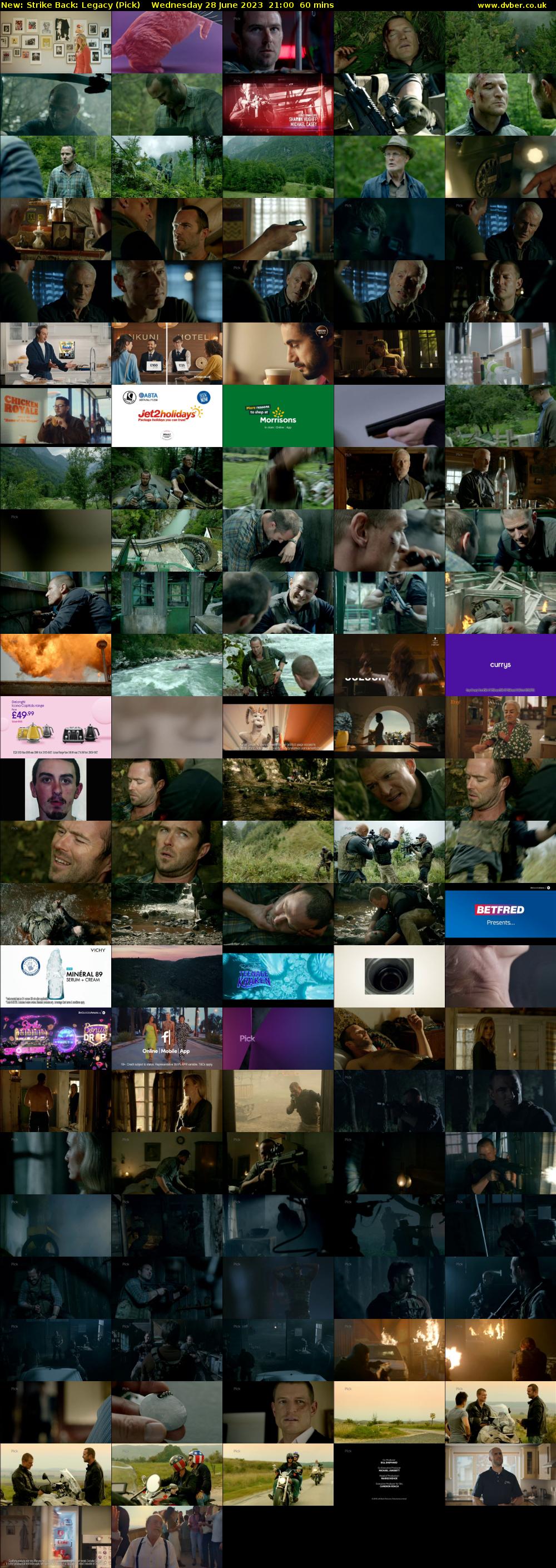 Strike Back: Legacy (Pick) Wednesday 28 June 2023 21:00 - 22:00