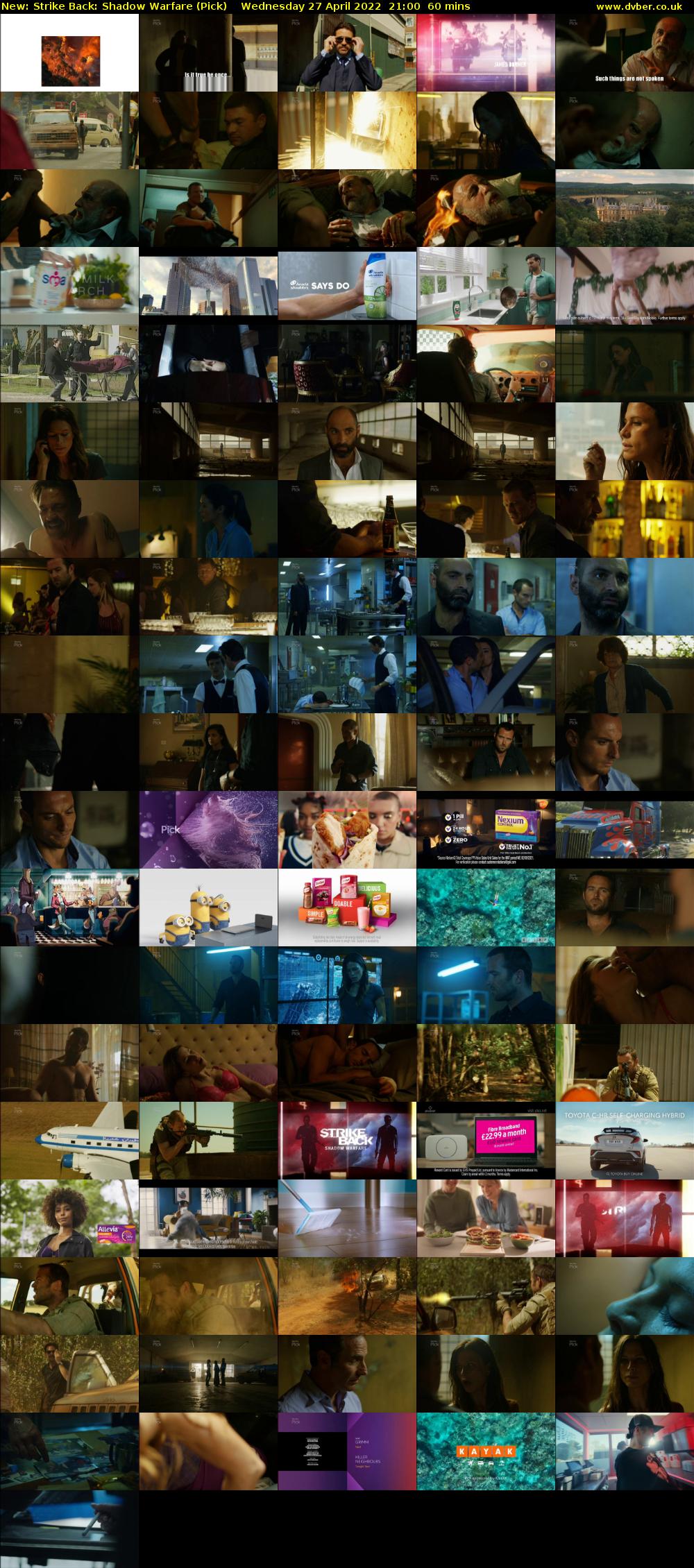 Strike Back: Shadow Warfare (Pick) Wednesday 27 April 2022 21:00 - 22:00
