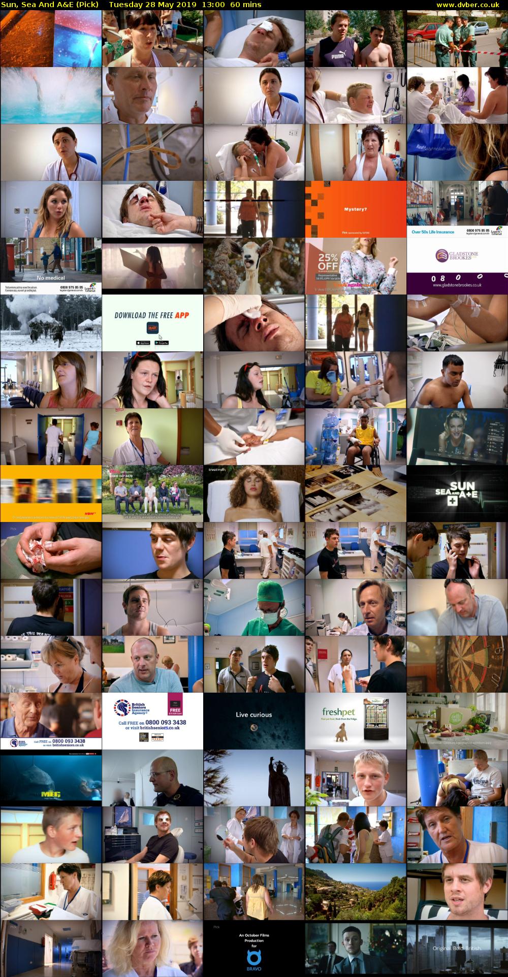 Sun, Sea And A&E (Pick) Tuesday 28 May 2019 13:00 - 14:00