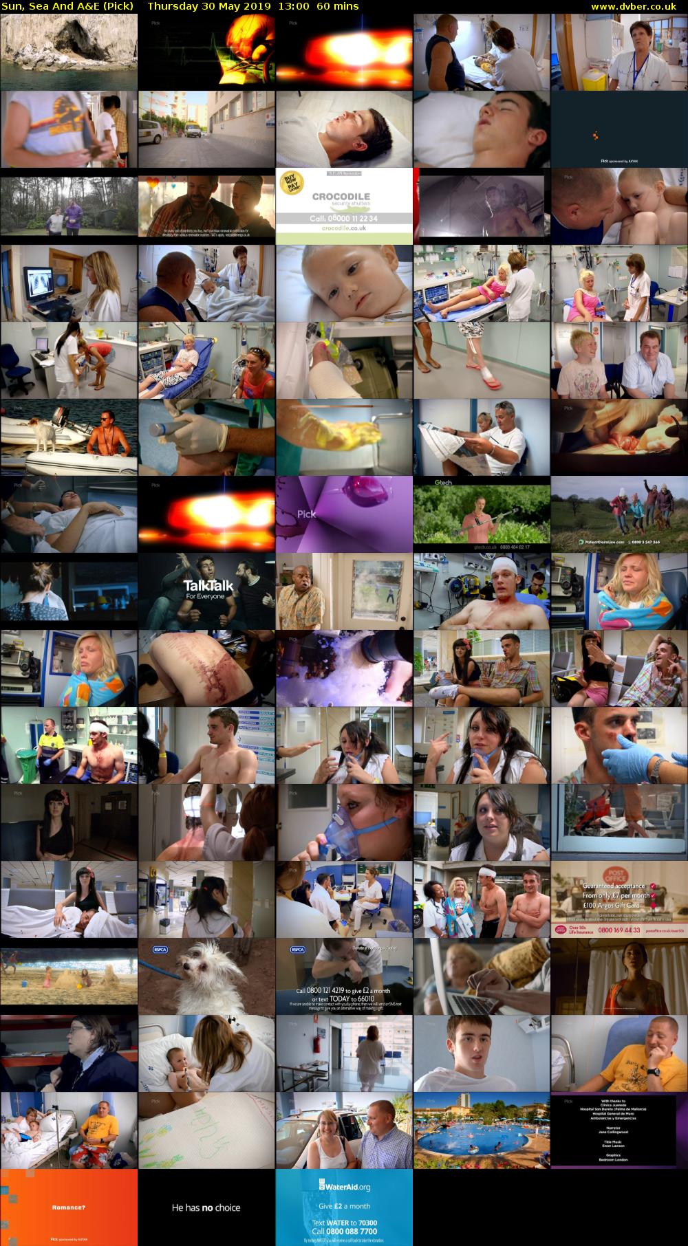 Sun, Sea And A&E (Pick) Thursday 30 May 2019 13:00 - 14:00