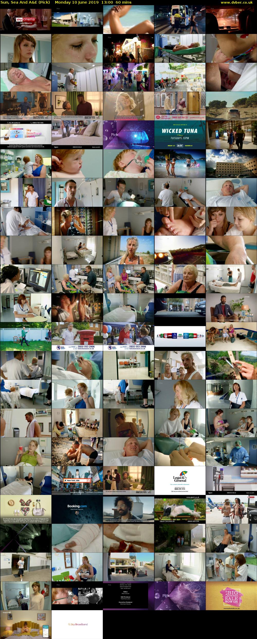 Sun, Sea And A&E (Pick) Monday 10 June 2019 13:00 - 14:00
