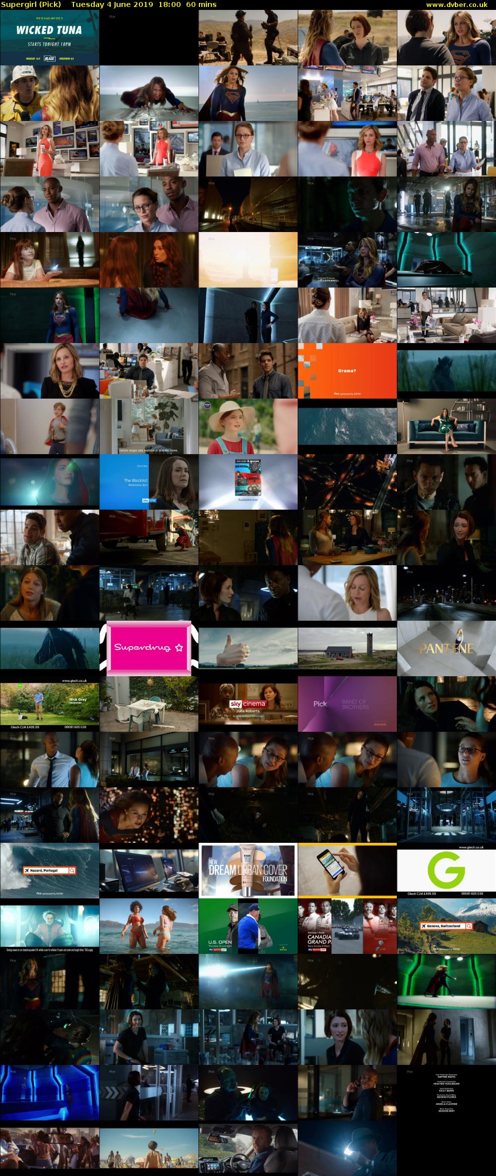 Supergirl (Pick) Tuesday 4 June 2019 18:00 - 19:00