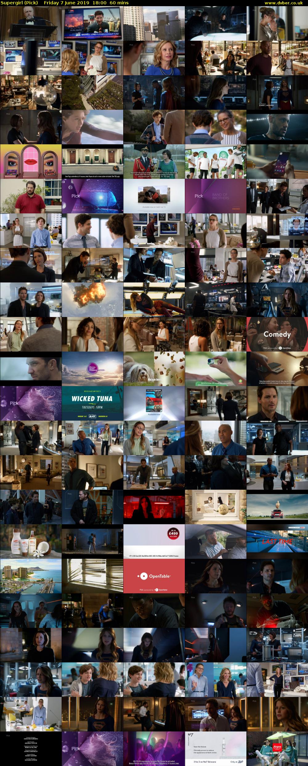 Supergirl (Pick) Friday 7 June 2019 18:00 - 19:00