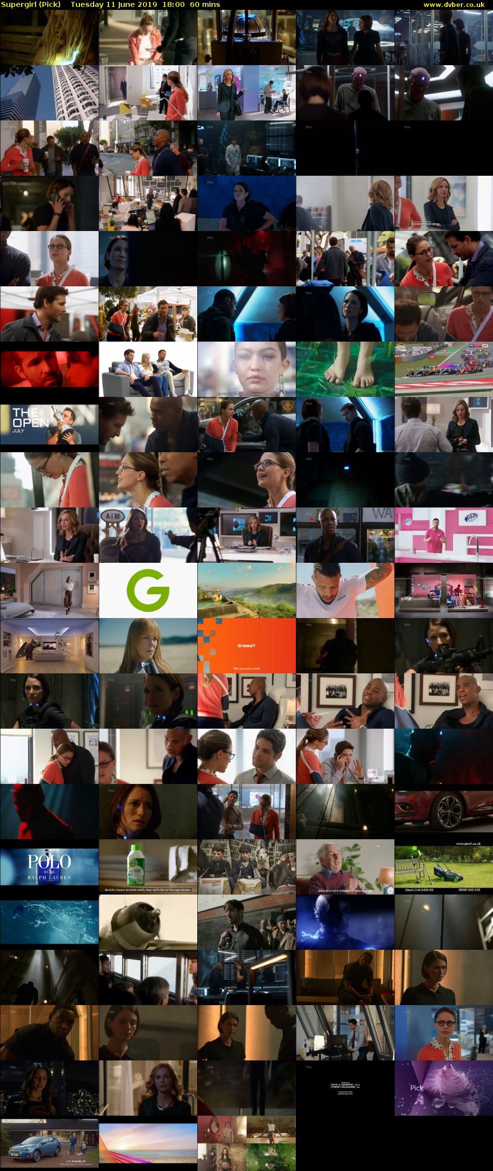 Supergirl (Pick) Tuesday 11 June 2019 18:00 - 19:00