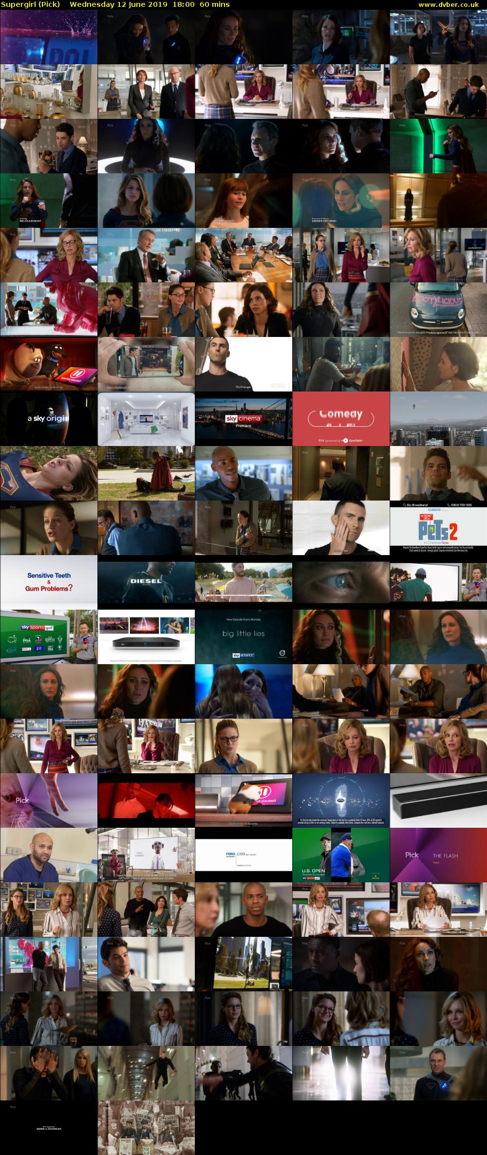Supergirl (Pick) Wednesday 12 June 2019 18:00 - 19:00