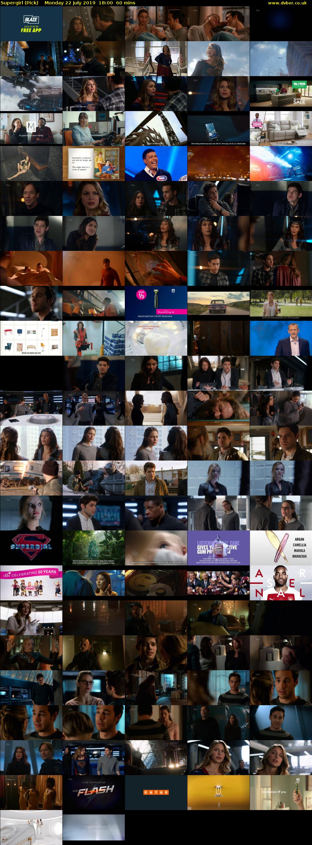 Supergirl (Pick) Monday 22 July 2019 18:00 - 19:00