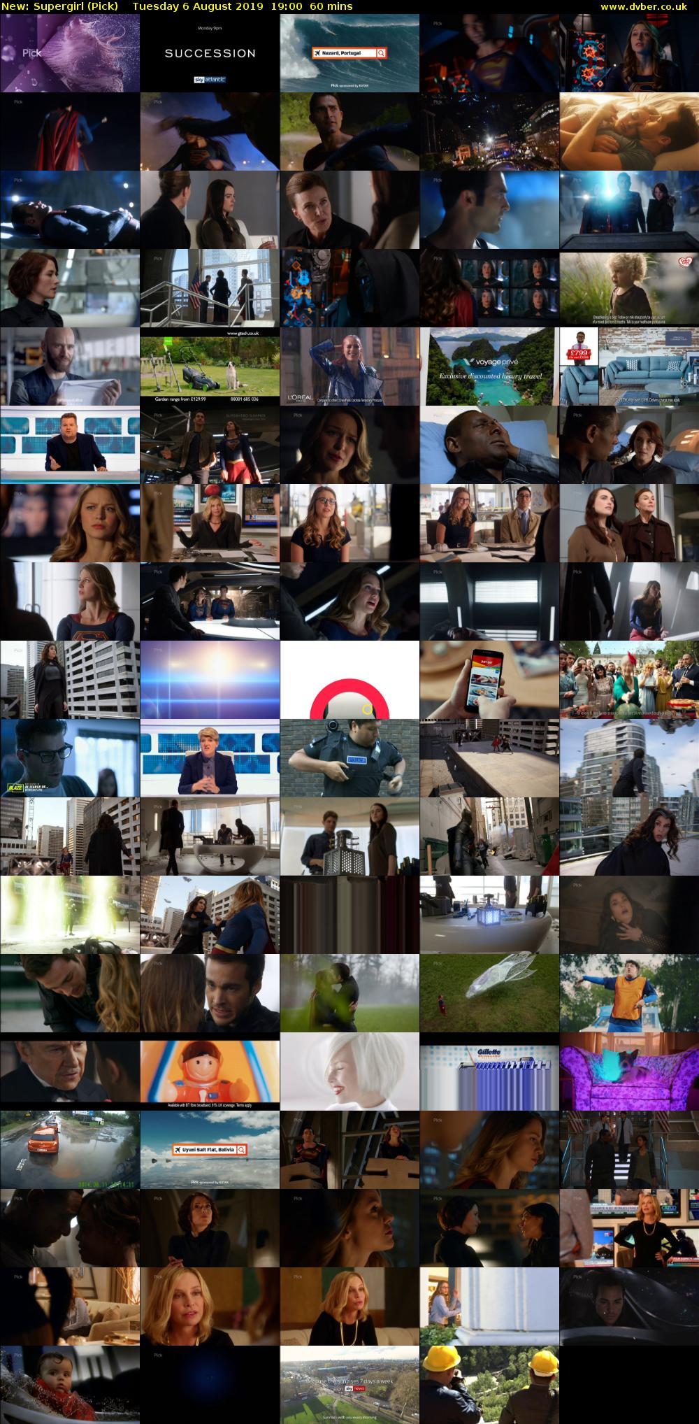 Supergirl (Pick) Tuesday 6 August 2019 19:00 - 20:00