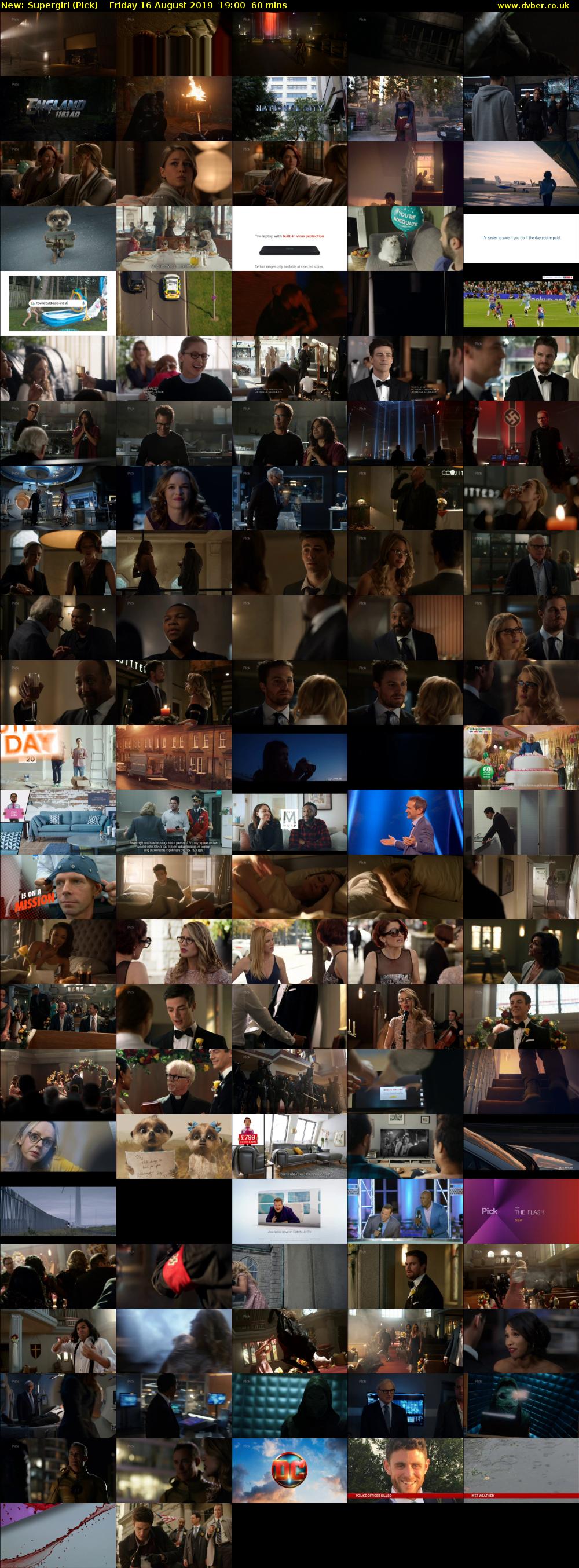 Supergirl (Pick) Friday 16 August 2019 19:00 - 20:00