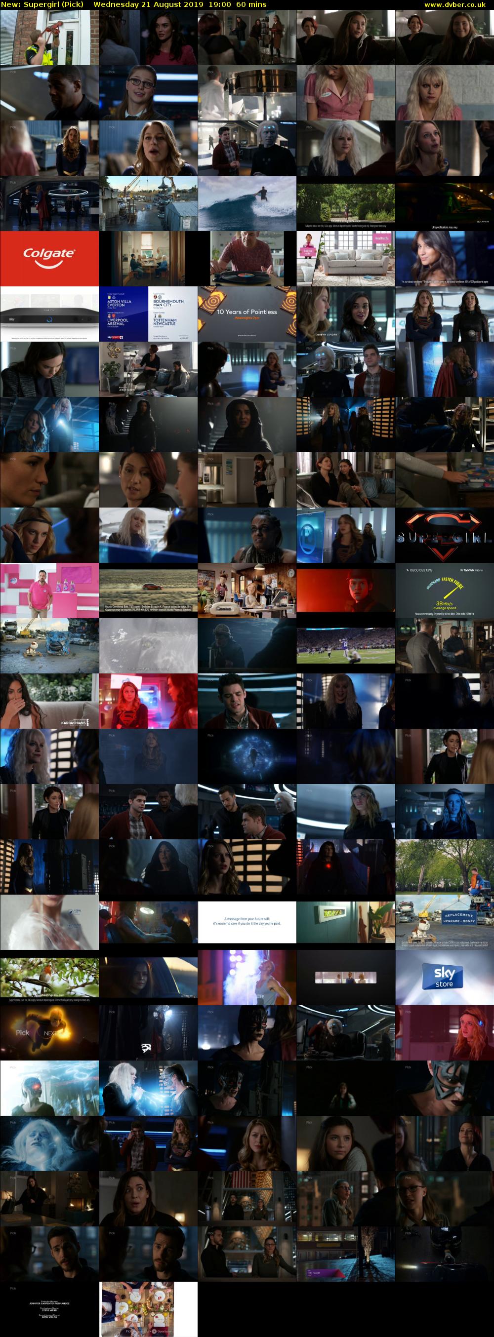 Supergirl (Pick) Wednesday 21 August 2019 19:00 - 20:00