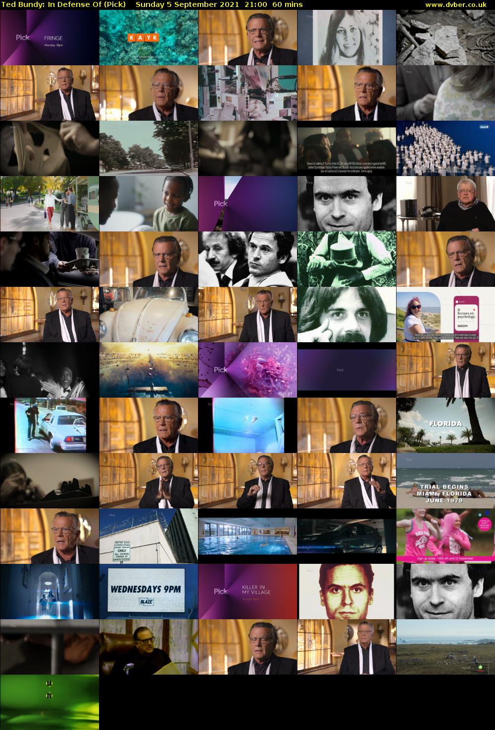 Ted Bundy: In Defense Of (Pick) Sunday 5 September 2021 22:00 - 23:00