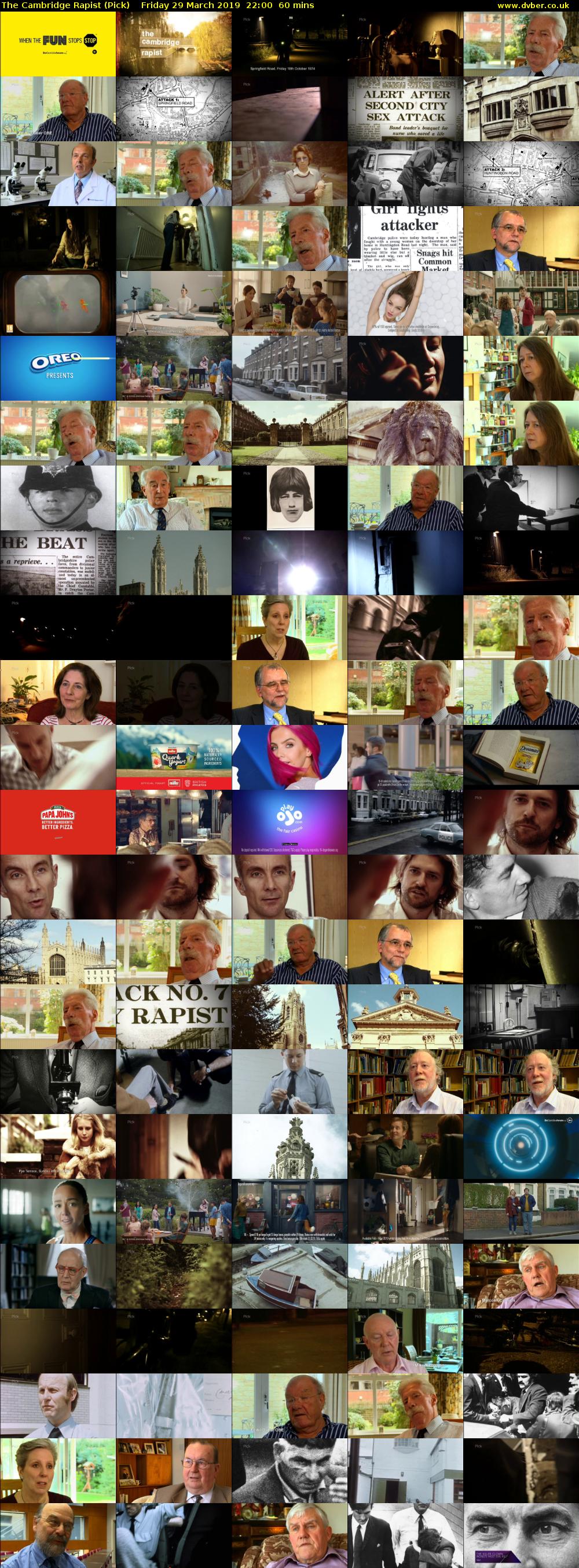 The Cambridge Rapist (Pick) Friday 29 March 2019 22:00 - 23:00