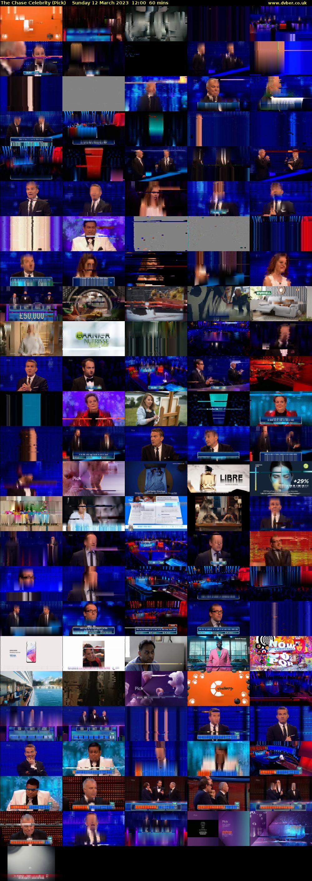 The Chase Celebrity (Pick) Sunday 12 March 2023 12:00 - 13:00