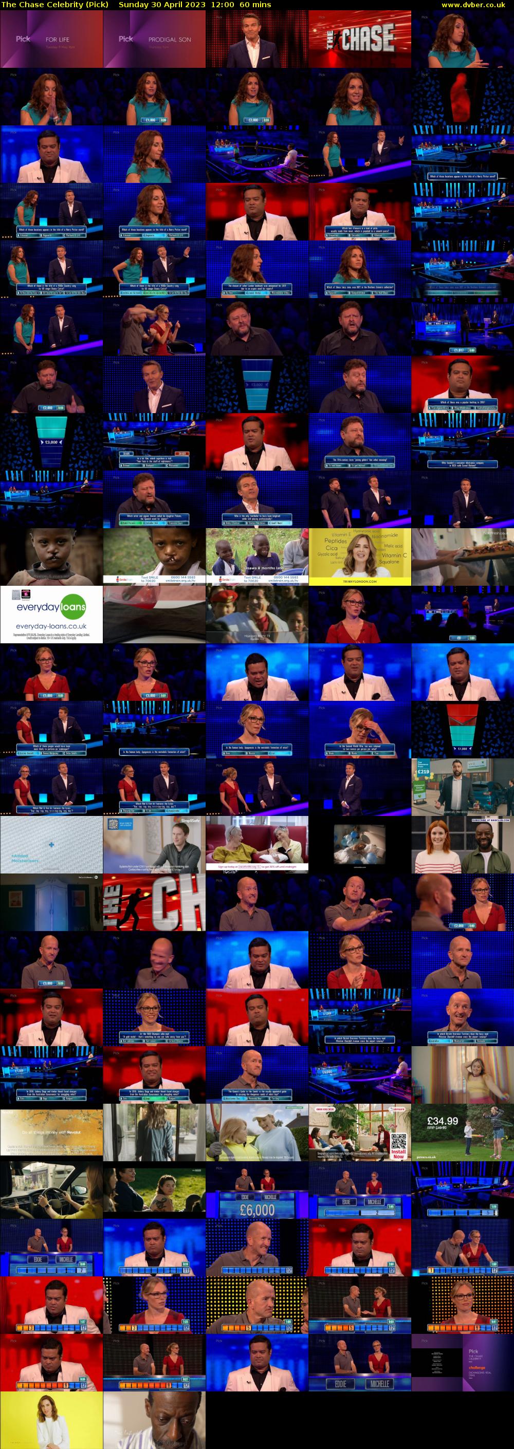 The Chase Celebrity (Pick) Sunday 30 April 2023 12:00 - 13:00