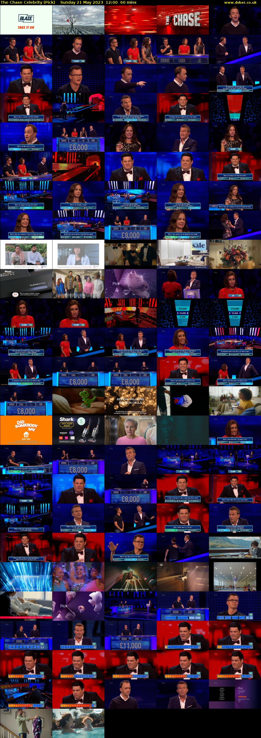 The Chase Celebrity (Pick) Sunday 21 May 2023 12:00 - 13:00