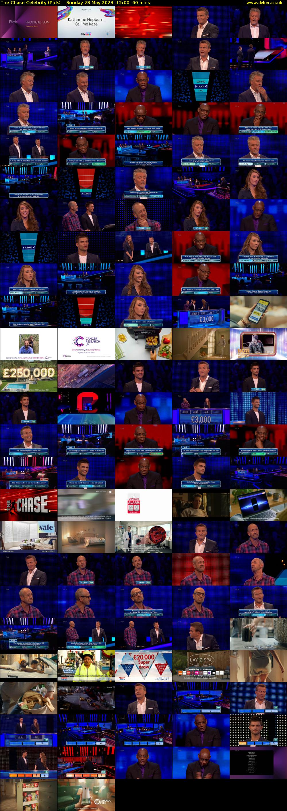 The Chase Celebrity (Pick) Sunday 28 May 2023 12:00 - 13:00