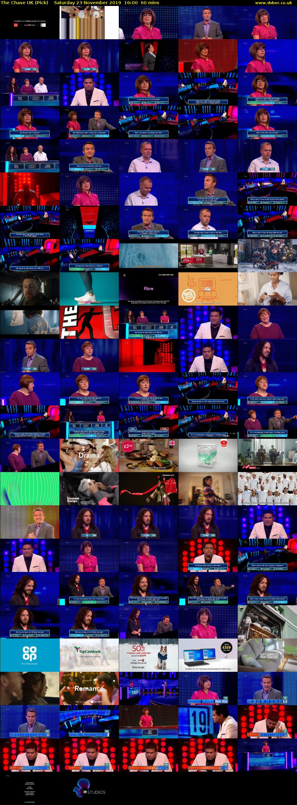 The Chase UK (Pick) Saturday 23 November 2019 16:00 - 17:00