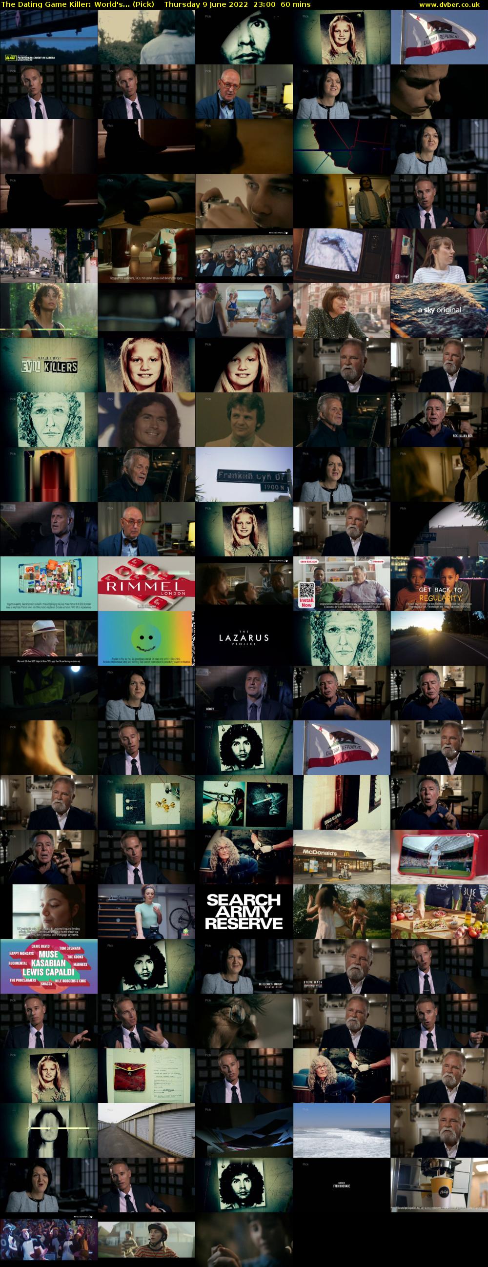 The Dating Game Killer: World's... (Pick) Thursday 9 June 2022 23:00 - 00:00
