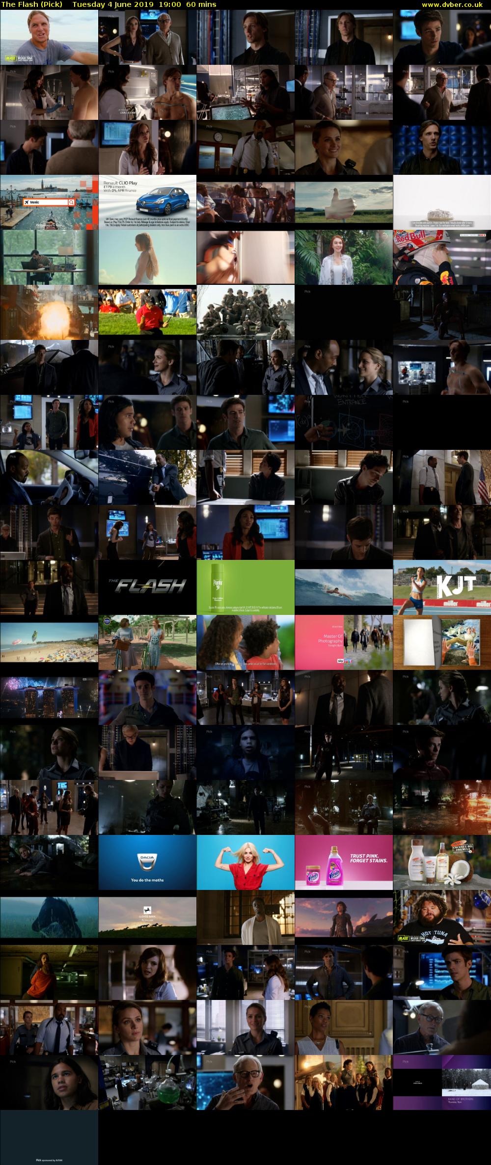 The Flash (Pick) Tuesday 4 June 2019 19:00 - 20:00