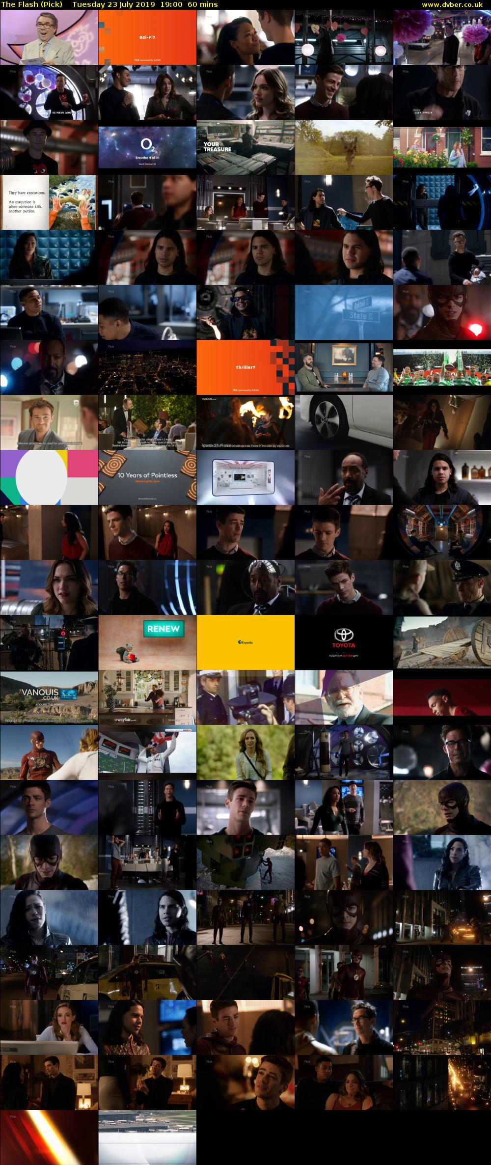 The Flash (Pick) Tuesday 23 July 2019 19:00 - 20:00