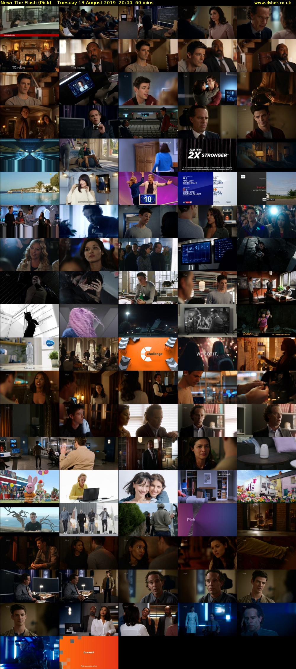 The Flash (Pick) Tuesday 13 August 2019 20:00 - 21:00