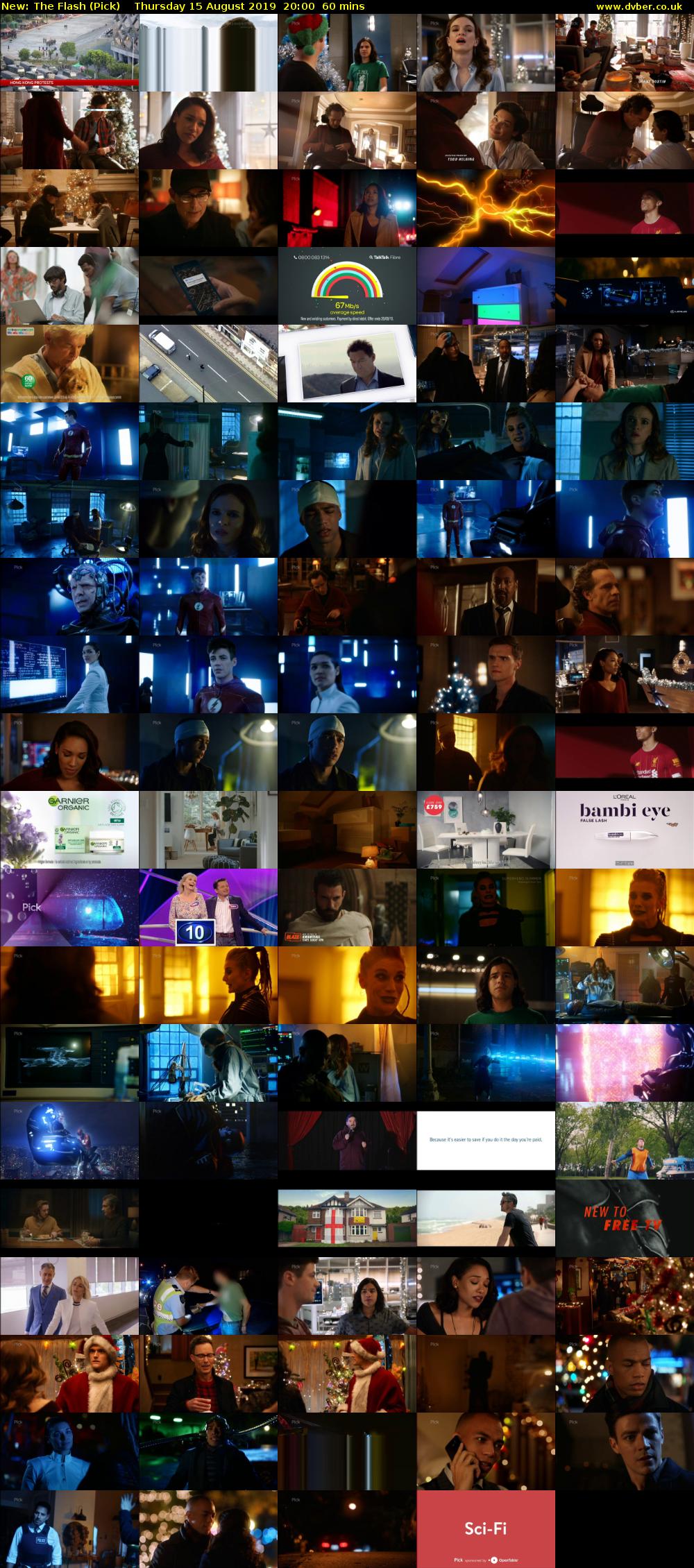 The Flash (Pick) Thursday 15 August 2019 20:00 - 21:00