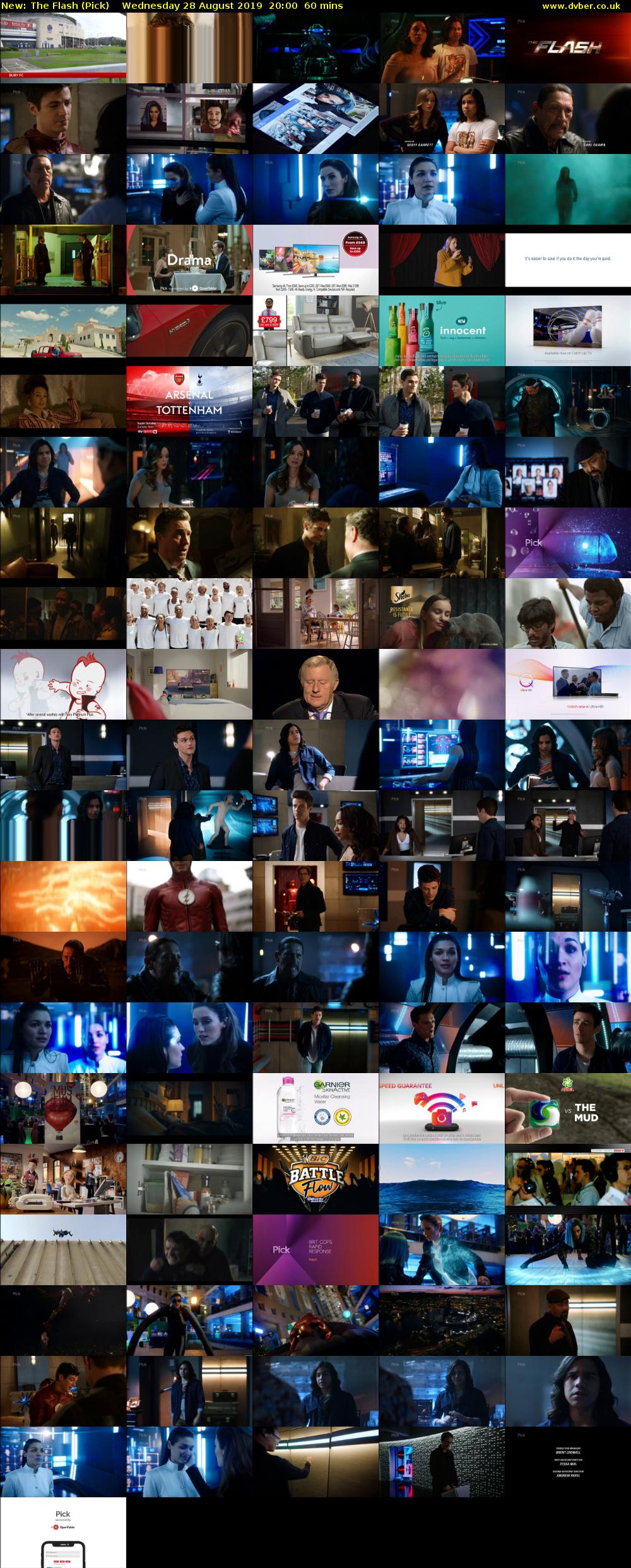 The Flash (Pick) Wednesday 28 August 2019 20:00 - 21:00