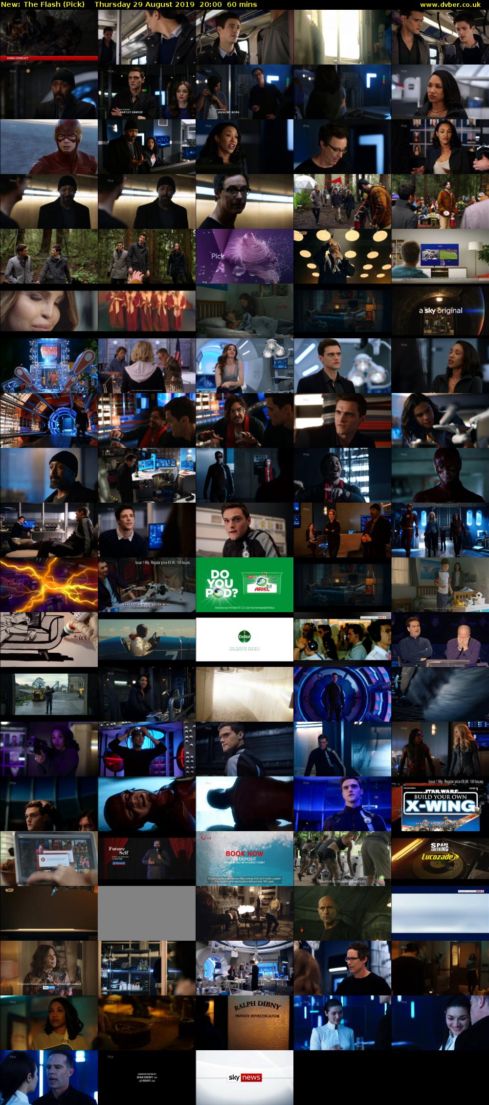 The Flash (Pick) Thursday 29 August 2019 20:00 - 21:00