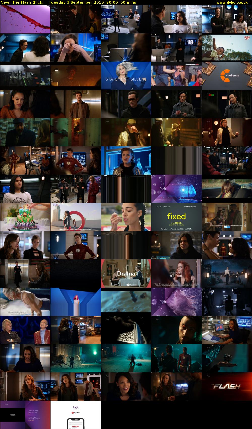 The Flash (Pick) Tuesday 3 September 2019 20:00 - 21:00