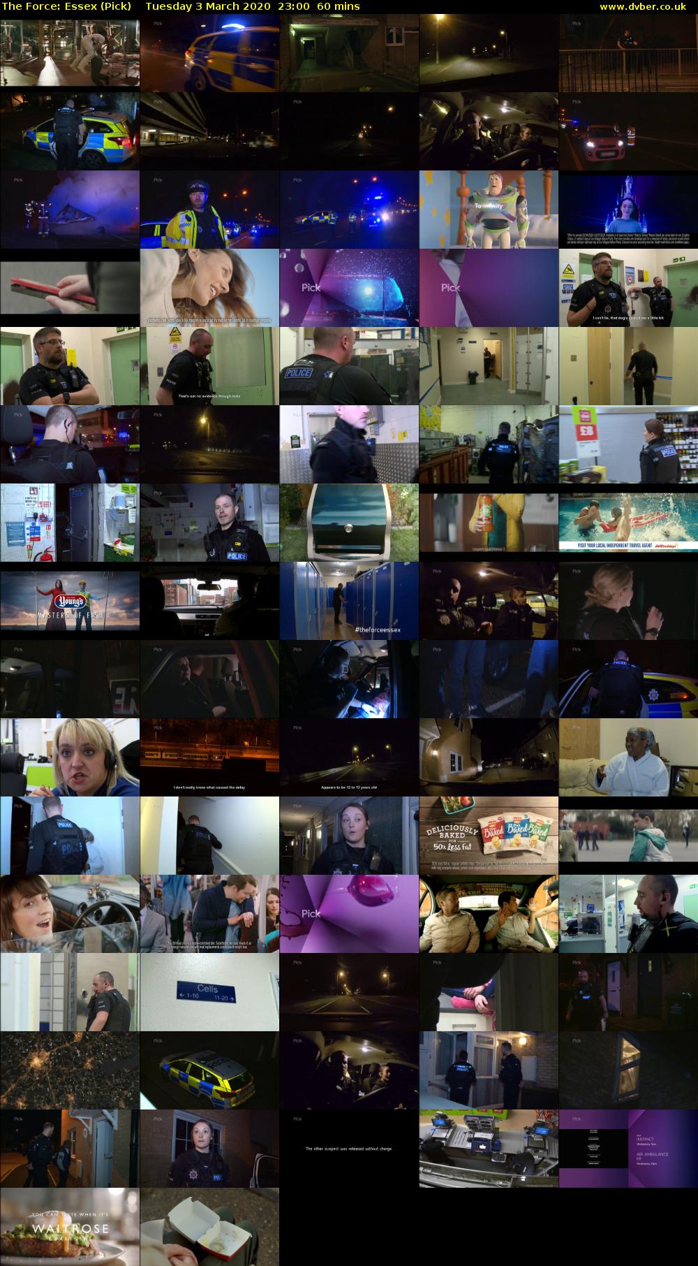 The Force: Essex (Pick) Tuesday 3 March 2020 23:00 - 00:00