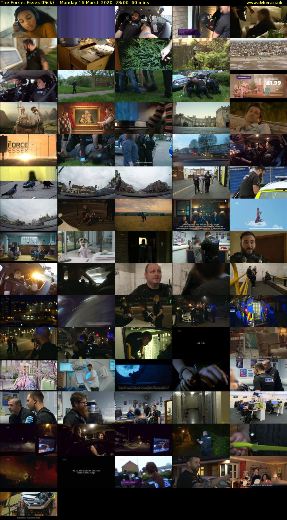 The Force: Essex (Pick) Monday 16 March 2020 23:00 - 00:00