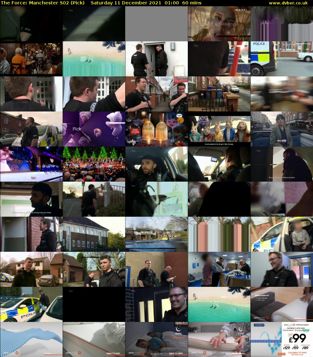 The Force: Manchester S02 (Pick) Saturday 11 December 2021 01:00 - 02:00