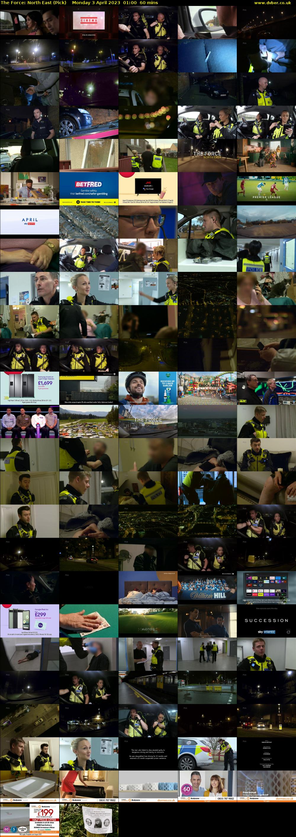 The Force: North East (Pick) Monday 3 April 2023 01:00 - 02:00