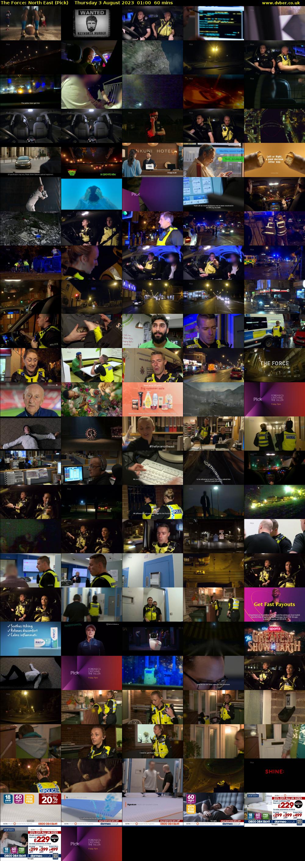The Force: North East (Pick) Thursday 3 August 2023 01:00 - 02:00