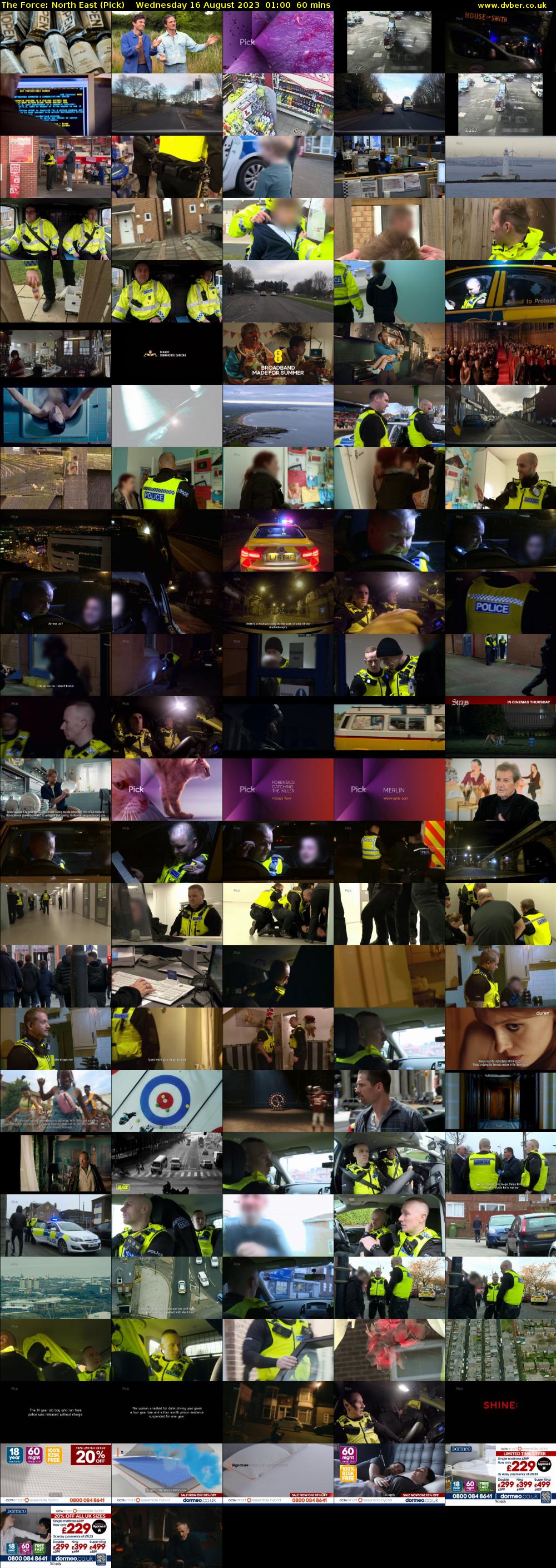The Force: North East (Pick) Wednesday 16 August 2023 01:00 - 02:00