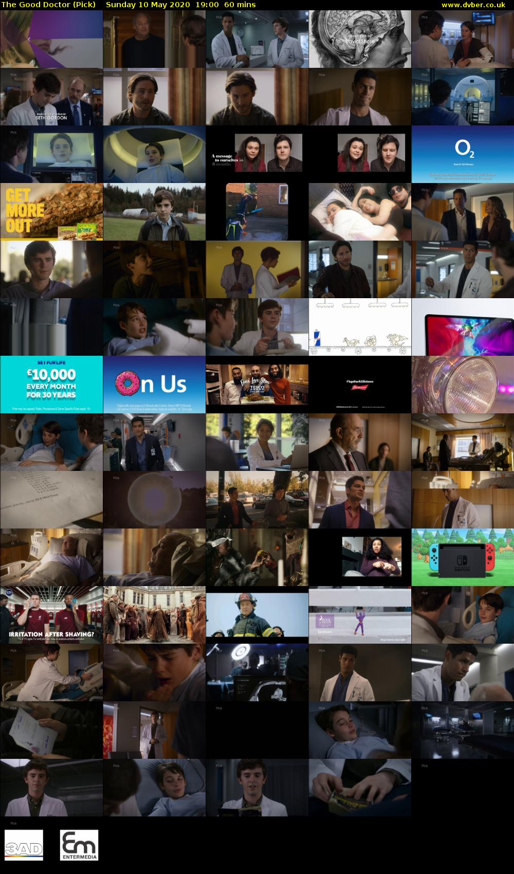 The Good Doctor (Pick) Sunday 10 May 2020 19:00 - 20:00