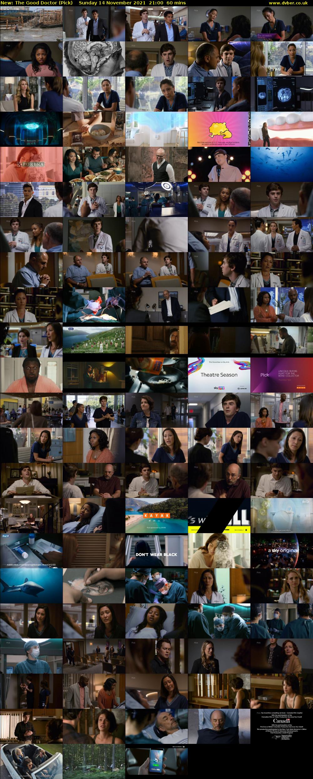 The Good Doctor (Pick) Sunday 14 November 2021 21:00 - 22:00