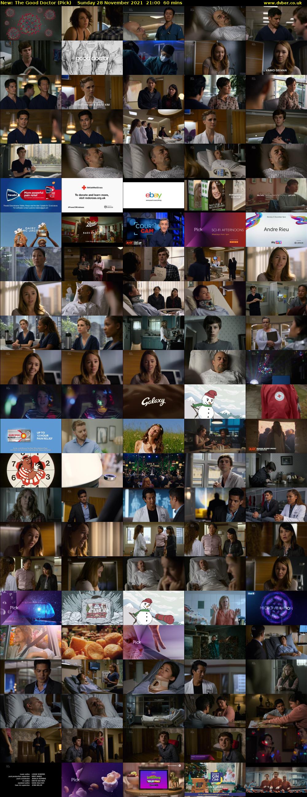 The Good Doctor (Pick) Sunday 28 November 2021 21:00 - 22:00